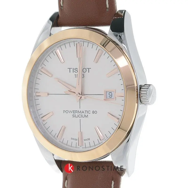 Фотография часов Tissot Gentleman Powermatic 80 Silicium 18K Gold T927.407.46.261.00_40